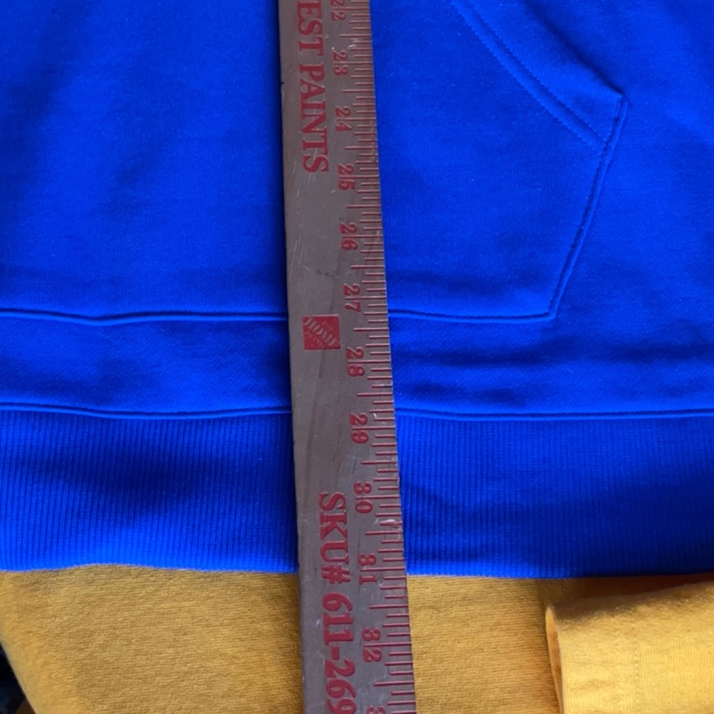 Reebok Bright Cobalt Training Hoodie in Sizes M and XL, NWT - Picture 8 of 16